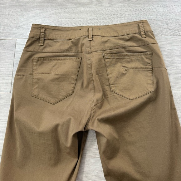 Dorothee Schumacher Skinny Mid Rise Brown Chino Pants - Picture 4 of 14
